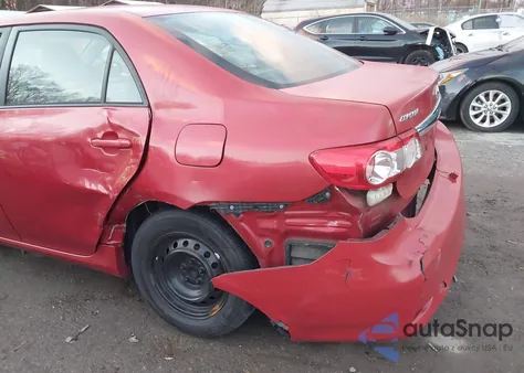 2011 Toyota Corolla Le from USA, damaged, VIN JTDBU4EE6B9127438